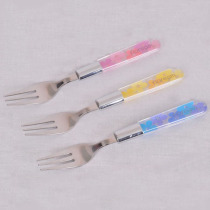 FASOLA floream stainless steel tableware Western food fork tableware small fork 16 5CM