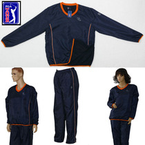 Foreign trade Daily single PGA TOUR golf golf inley flocking sportswear set winter warm jumper