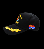 NAVY baseball cap cotton embroidered baseball cap