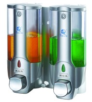 Hot sale Cinda soap dispenser double head soap dispenser wall mounted hand wash dispenser soap dispenser ZYQ138S