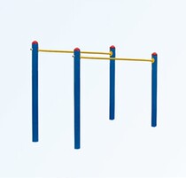 Outdoor path sports fitness equipment Sports Equipment Park fitness supplies Community single parallel bars parallel bars