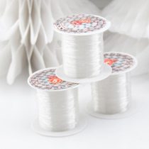 (Transparent line) 15m invisible hanging line Balloon paper lantern rope Wedding tie rope beaded line