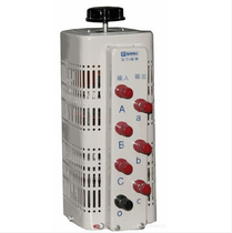 Shanghai full three-phase contact voltage regulator TSGC2-1 5KVA 1500VA 1050W 0-430V adjustable
