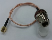 AP waterproof box spectrometer test line N SMA-KJ connection line N-type female through-wall turning SMA male head RG316