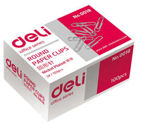  Deli 0018 paper clip 3#non-curved needle Financial supplies paper clip ring needle 29mm 100 0051