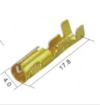 DJ221-3 5A car connector Terminal 3 5 socket 3 5 round seat Terminal 3 5 car connector socket