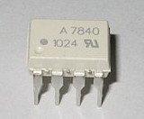 Dispersed new optocoupler A7840 chip HCPL-7840 direct DIP8 test can be shot directly