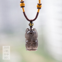 Natural ice obsidian pendant crystal jewelry pendant jewelry mens and womens models x