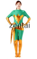 Halloween props costume Phoenix female Lycra tights zentai stage costume COS animation film and television costumes
