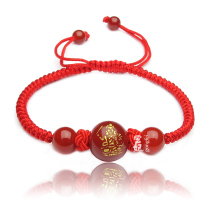 Palace courtesans red Manau red rope bracelet Manjusri Manjustva Hand in hand The family of the rabbit is the guardian of the patron saint of the Rabbit