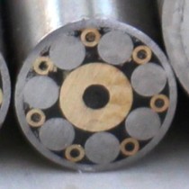 Mosaic rivet 5mm-068 number flower nail knife handle inlaid slingshot DIY pattern nail