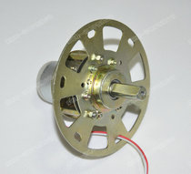 12V 1-turn DC gear motor 12v metal tooth reduction motor 32mm motor with lead