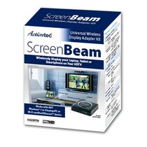 Miracast WIDI licensed Actiontec ScreenBeam Kit wireless HD audio-visual transmitter