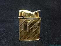 50 s American EVANS (EVANS) antique gilded fuel kerosene lighter