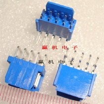 76383-405LF FCI blue connector 2X5 10PIN 2 54mm 90 degrees tin 1 qi shou