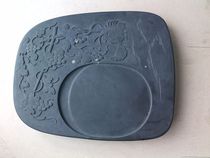 Harvest fruit inkstone Sizhou Stone Inkstone Cen Gong famous inkstone ten famous inkstone study four treasure inkstone Golden Star inkstone black end