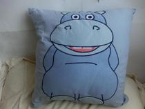 Foreign trade Original single pure cotton cartoon Animals patch cloth embroidered with core cushions for holding pillows