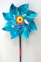 Factory direct sales toy windmill wedding photography props three-dimensional sequin windmill (multi-color mixed hair)