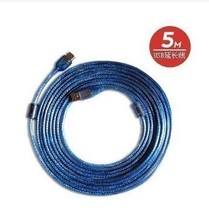 Le Guang 5m USB extension cable Copper double magnetic ring USB extension cable 5m USB extension cable