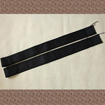 Wushu stick bag red tassel gun bag white wax rod bag carrying bag martial arts long weapon instrument bag