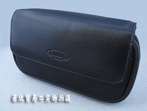 British BBB COMOYS cowhide leather pipe big bag cigarette pipe bag 2 bucket bag