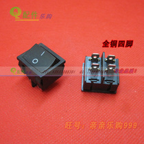 Boat switch boat switch power switch 4-pin Black switch hole 19 5 * 22MM