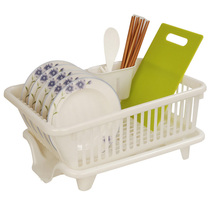 Large uncovered multifunctional drain bowl rack drain bowl rack drip tray side water outlet
