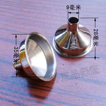 Stainless steel jug mini funnel Oil stove refueling Metal travel small cone bucket outdoor camping seasoning bottle bucket