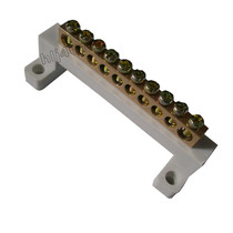 Copper terminal block zero row ground wire row zero ground row zero row terminal copper wiring block copper wire copper bar 10