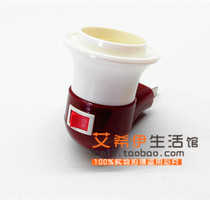 Two or three pin plug turn lamp holder Pipe type with switch tilting wall lamp holder screw e27 lamp holder special price