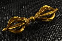 Hidden gilded nine shares Pestle Mil and Tang Miyware Japan Mizong Gilded Gold Plated Nine Pestle Top Nine Pestle