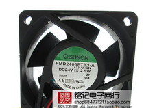 New off-the-shelf SUNON PMD2406PTB3-A 24V 2 5W 6CM 6025 2-wire cooling fan