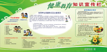 621 sticker poster board material 58 health education knowledge bulletin board (1)