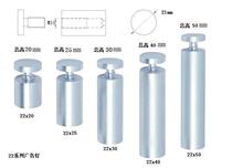 Solid iron advertising nails 21xM10 chrome plated silver glass nails decorative nails factory direct sales