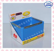 * Fixed food basin * Pet mink anti-rollover anti-bite bag metal side food basin mink grain bowl horse Snow Dragon Mink