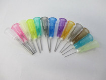 Dispensing needle dispensing needle bayonet dispensing needle plastic seat stainless steel needle disposable needle