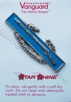 American Armys junior infantry qualification chest of rifle rank mark certificate commonly served dress chest badge