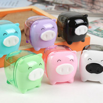 Del Pencil Sharpener Del 0557 Small Treasure Pig Pen Pen Sharpener Single-hole Pen Planer