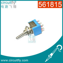 561815 Toggle switch Button switch 202 Double two-speed twist switch