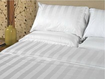 Hospital Hotel Hotel Clinic Antibacterial Medical Sheets Cover Pillowcase Bed Satin Stripe 3 Piece Set Special