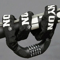 TONYON reinforced manganese steel five-digit code lock bicycle electric car motorcycle chain lock