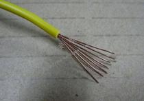 HH high quality BVR 1 5 single core multi-strand pure copper core soft wire power cord grounding two-color flexible wire factory standard national standard