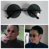 Men and women Classic retro round glasses boss Prince mirror personality sunglasses landlord sun glasses performance spy traitor