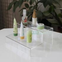 Two-story ladder stool rack shoe rack wallet rack jewelry rack acrylic display rack