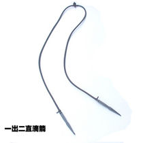One out two straight drop arrow set viaduct drip irrigation drip arrow irrigation soilless cultivation gardening supplies
