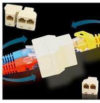 Network cable three-way head Network communication head RJ45 network three-way head b4zJ8F0yFV network cable 1 point 2 adapter