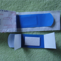 Factory direct blue band-aid Metal band-aid (detectable) Blue food band-aid widened