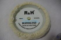 RH8 inch single-sided wool ball white wool wheel polishing wheel wool polishing disc car Beauty Supplies