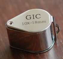 GIC GEMS instrument 10x magnification eliminate chromatic aberration antique gem identification Diamond Grading