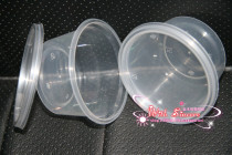 Transparent sauce juice cup jelly cup jelly pudding cup plastic small Bowl disposable lunch box packing Bowl 100 100ml